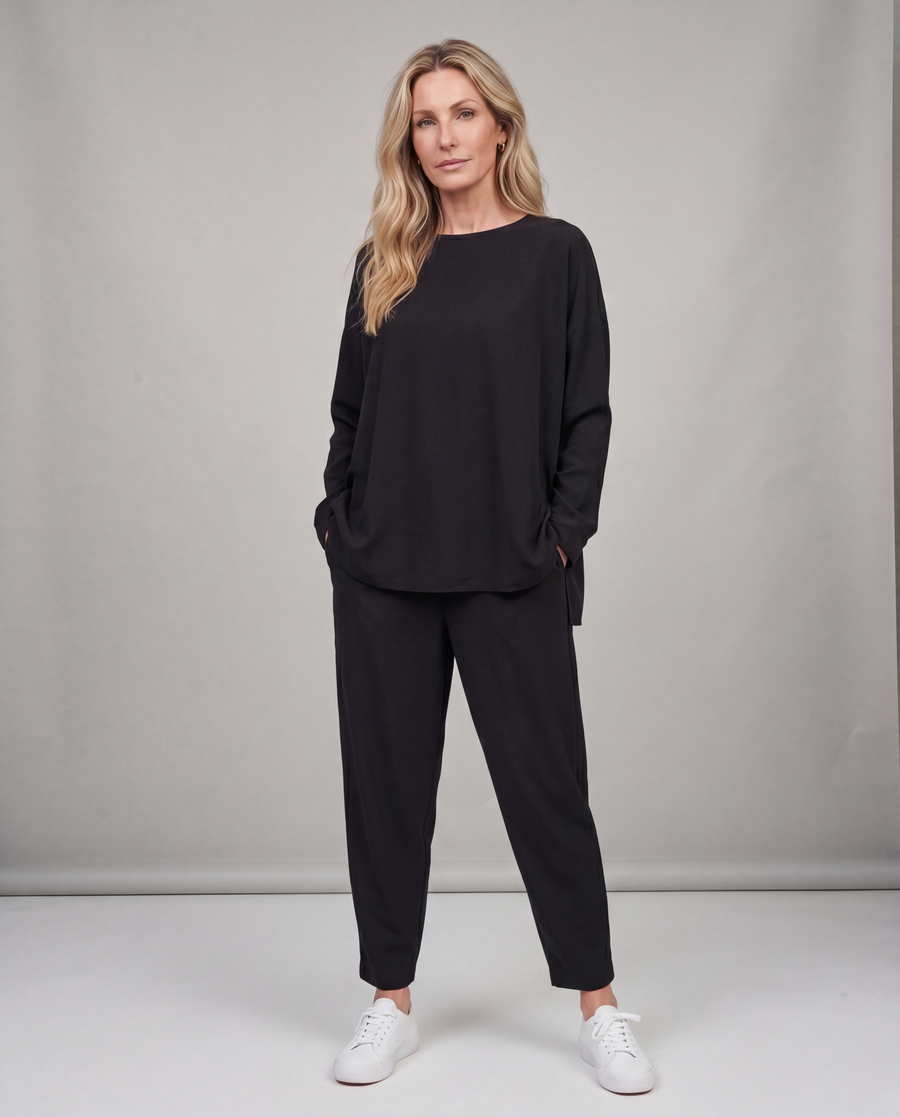 Lisa | Comfortable Two-piece Set with Round Neckline