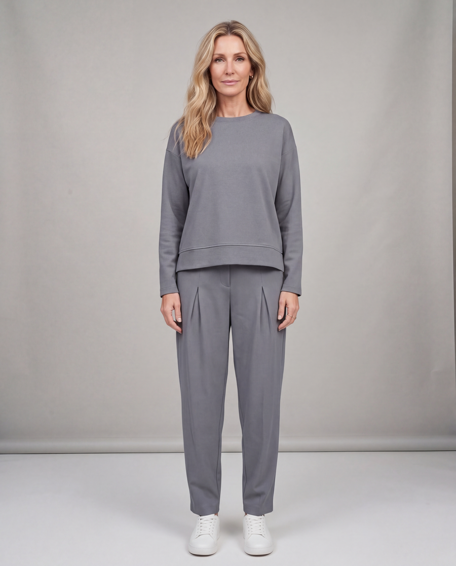 Lisa | Comfortable Two-piece Set with Round Neckline