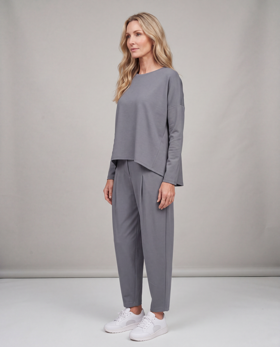 Lisa | Comfortable Two-piece Set with Round Neckline