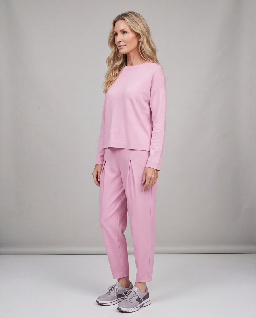 Lisa | Comfortable Two-piece Set with Round Neckline
