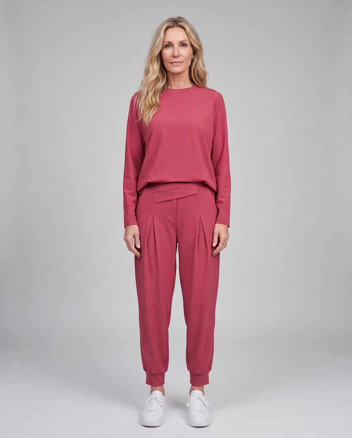 Lisa | Comfortable Two-piece Set with Round Neckline