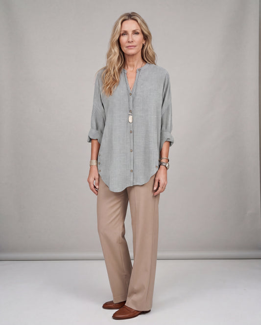 Lydia | Elegant Striped Blouse