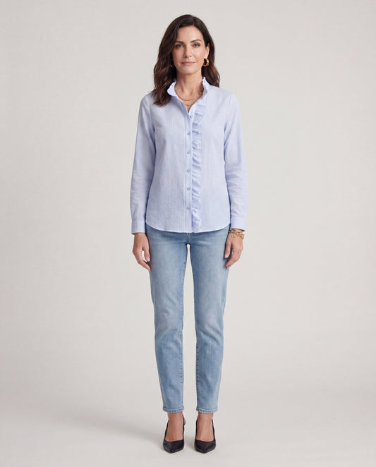 Natalie | Blouse with Ruffles